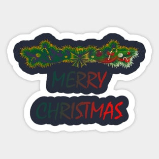 merry christmas Sticker